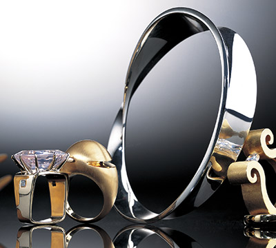 Gold and silver jewellery – Photograph by George Ong