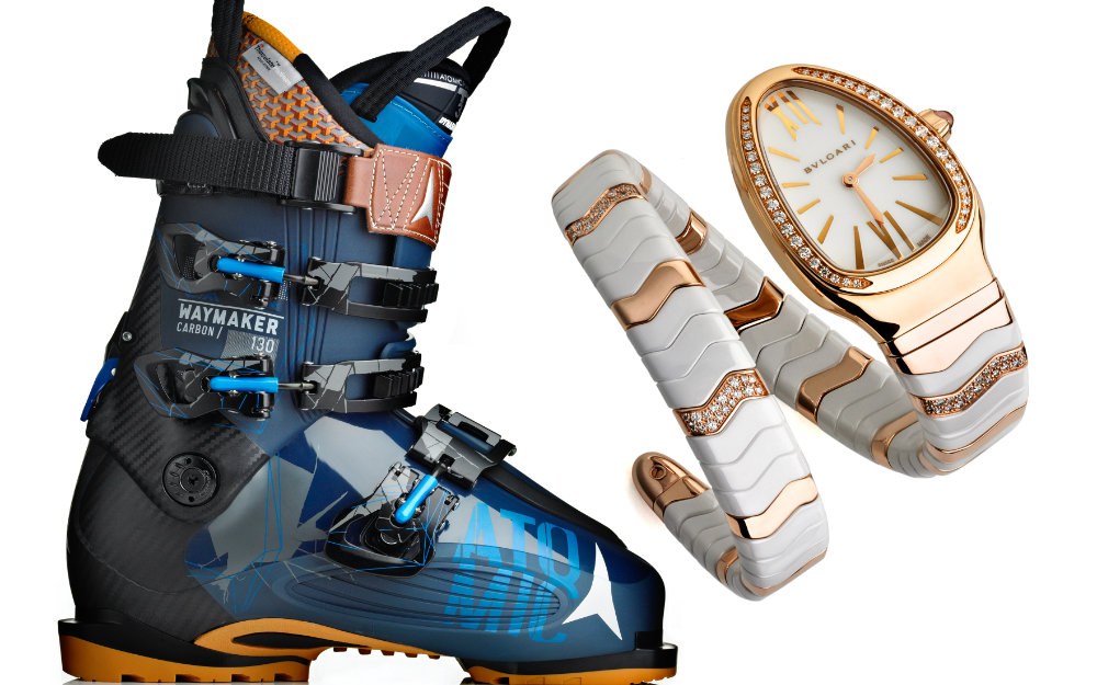 Ski boot and snake watch – Photograph by George Ong